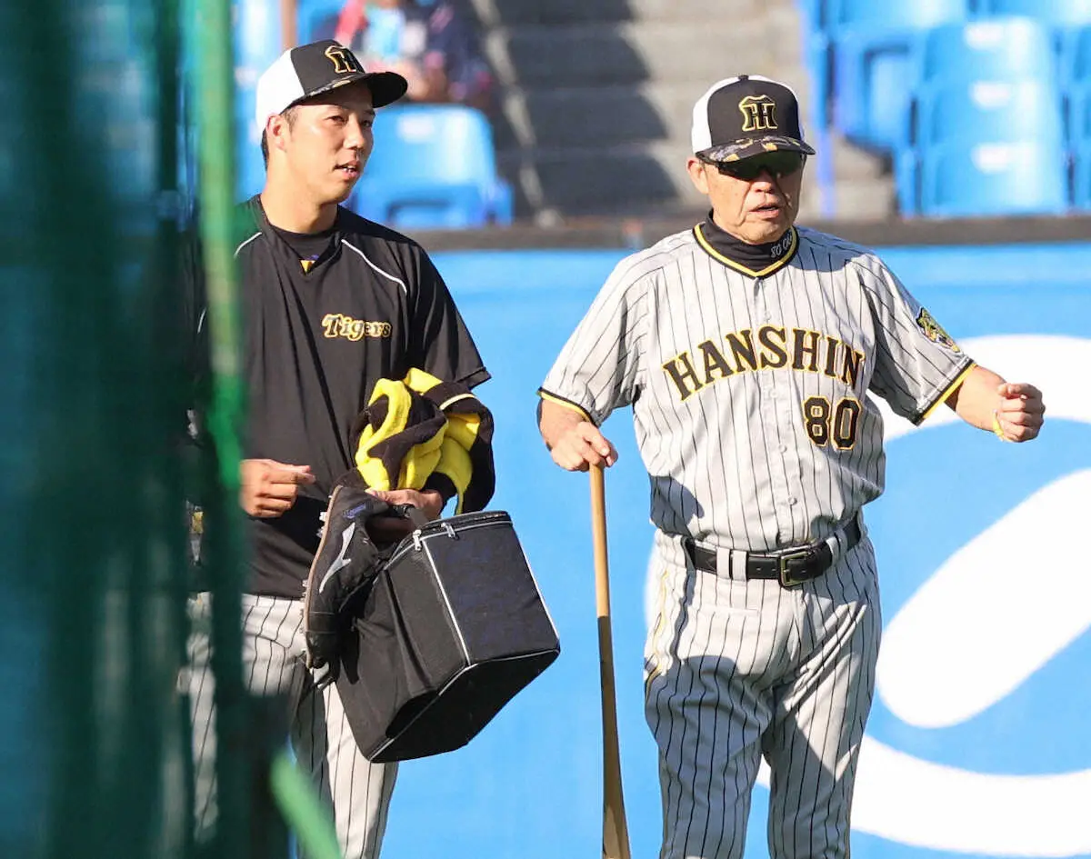 【画像・写真】阪神・青柳が岡田監督との“青空会談”内容を語る「僕のミスでつぶしてしまったので、謝りに行った」
