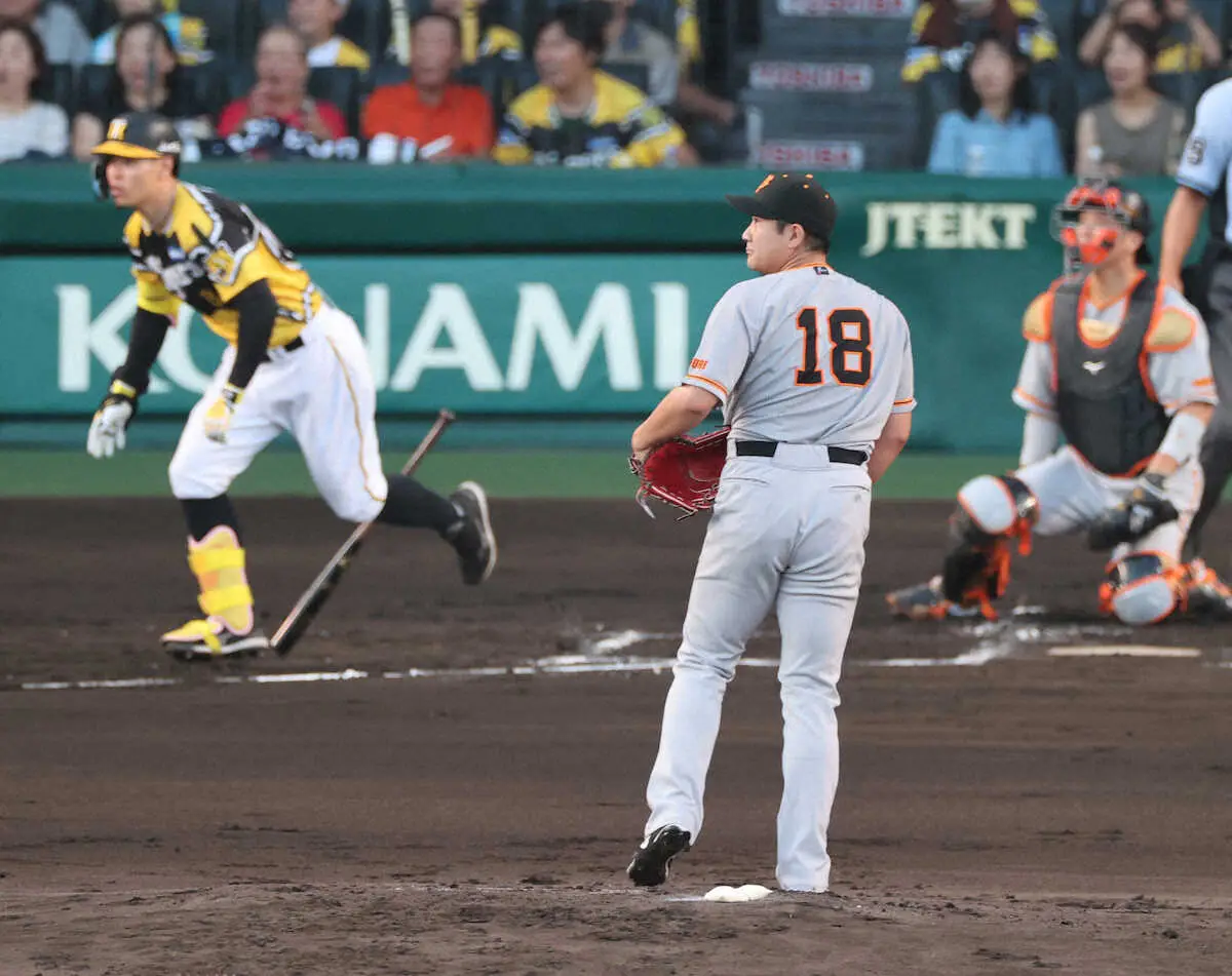 【画像・写真】巨人・菅野　2試合連続で初回失点…自己最短1/3回6失点KOから中7日