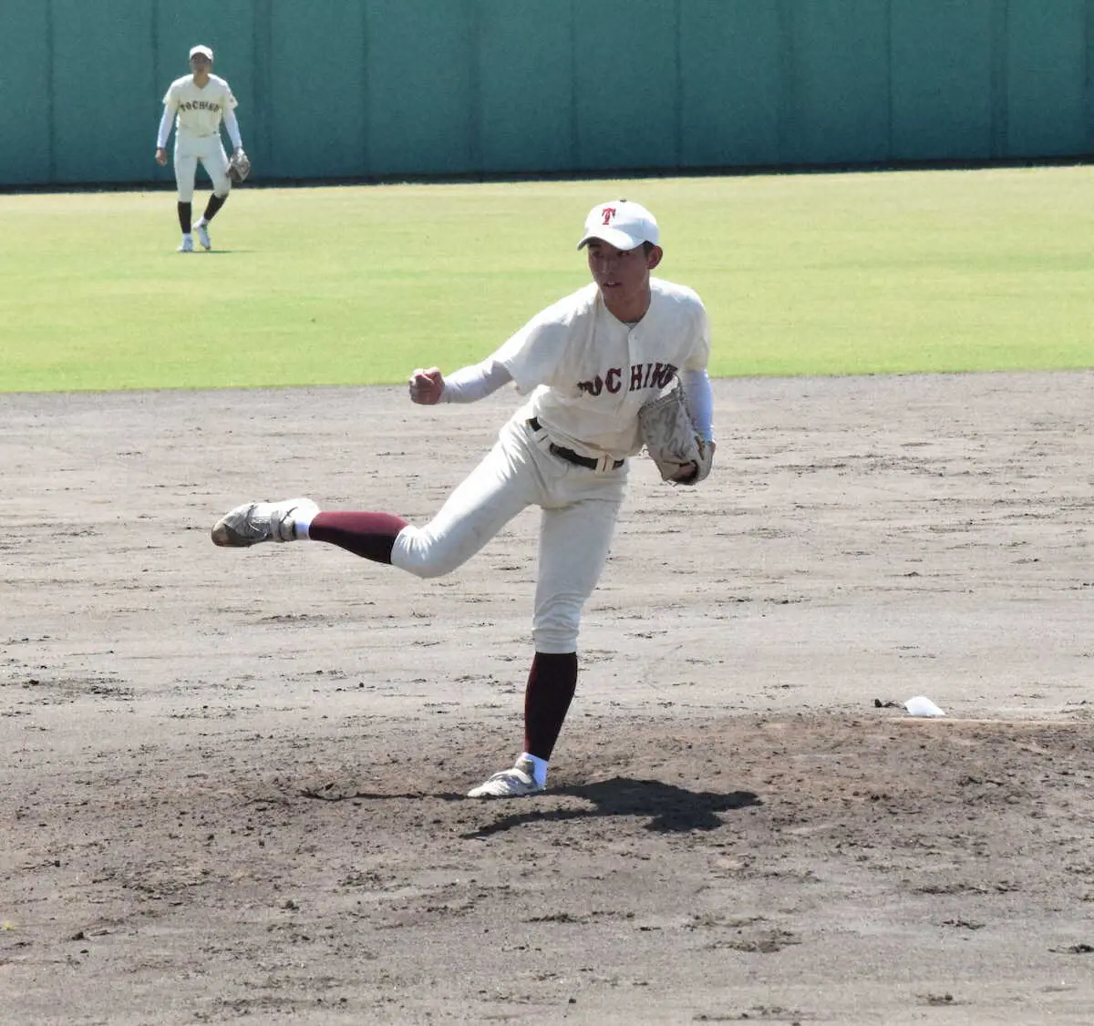 【画像・写真】東筑王手　今大会初先発・安田が投げて打って救った　「ずっと投げたかったので準備はできていた」
