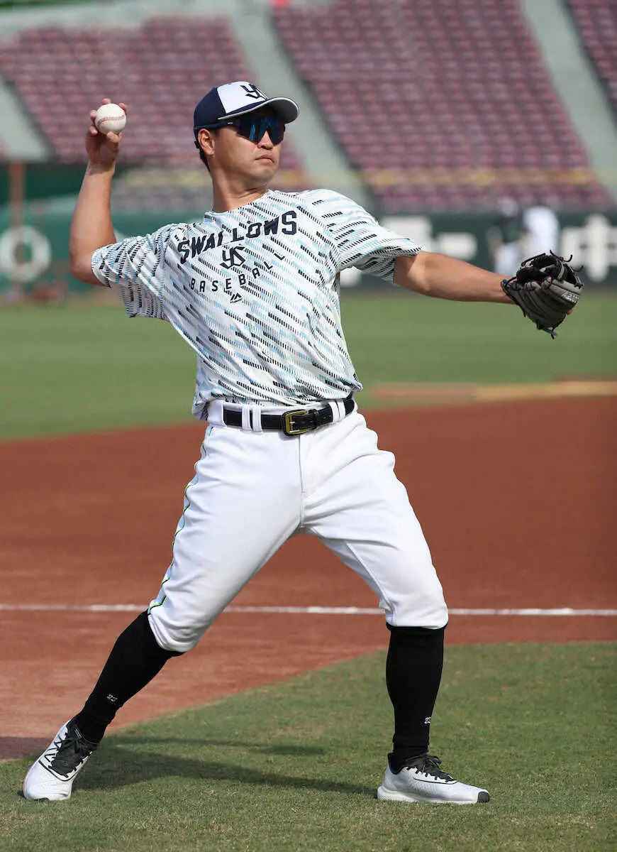 【画像・写真】前日に頭部死球のヤクルト青木ベンチ外