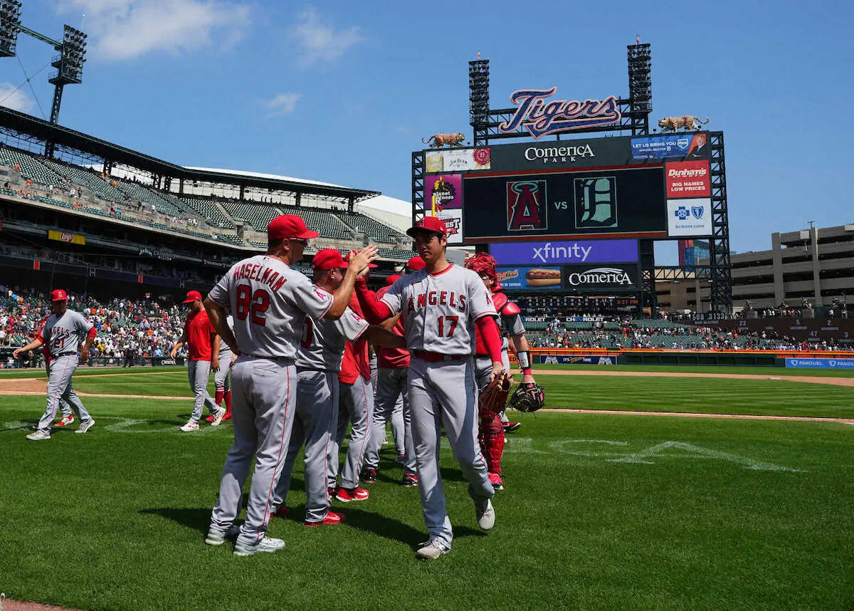 【画像・写真】【大谷と一問一答】メジャー初完封「指の状態が良かった。これを継続できるように」