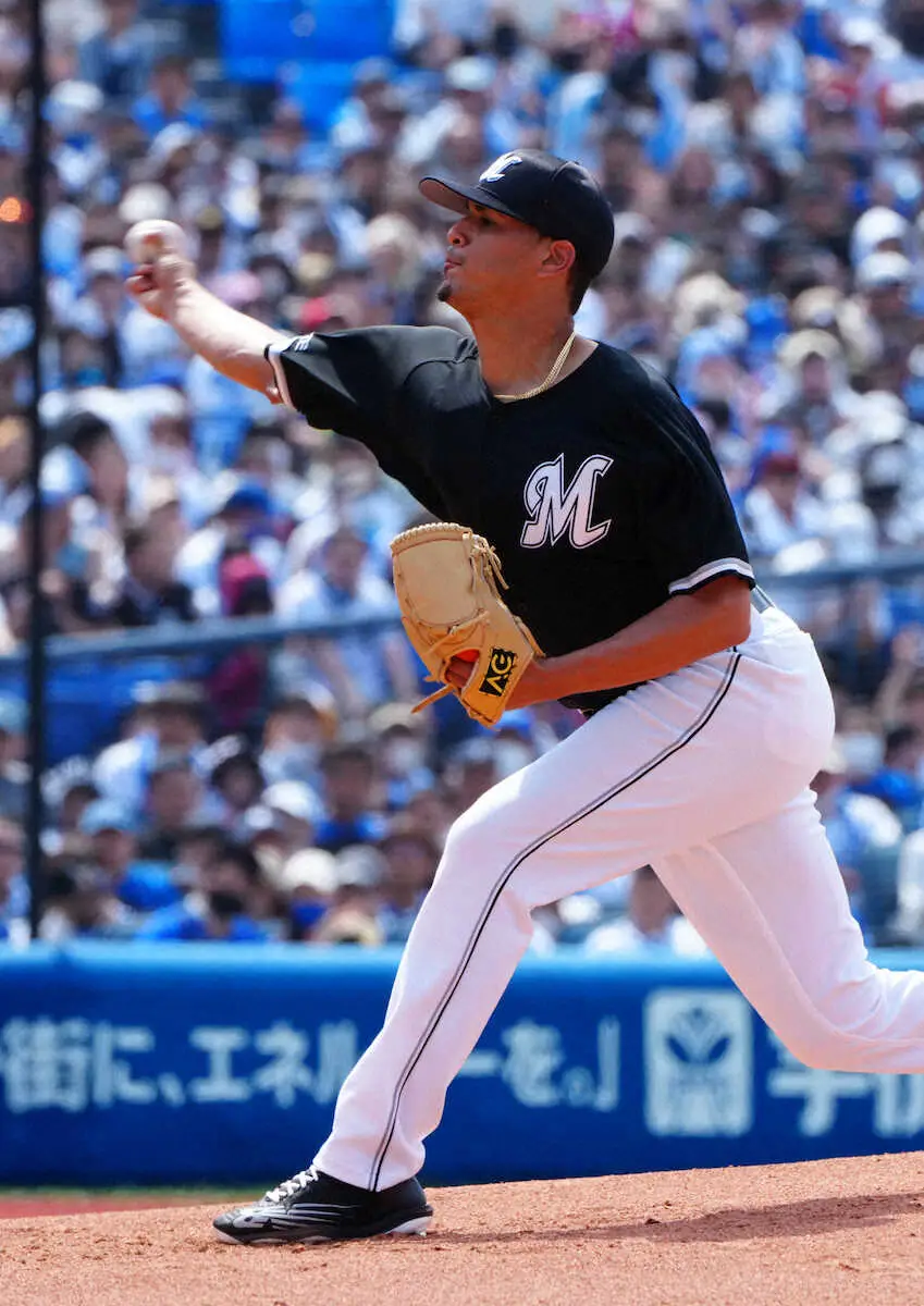 【画像・写真】ロッテ・カスティーヨが29日ソフトバンク戦先発「勝利に貢献できるような投球を」