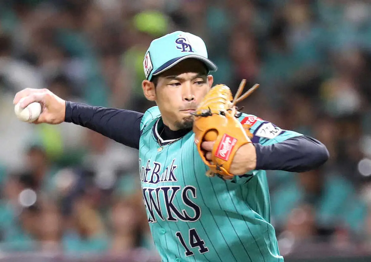 【画像・写真】ソフトB・又吉　4・18以来の登板で1回零封も　ピンチ迎え反省「なぜそうなったのかを考える」
