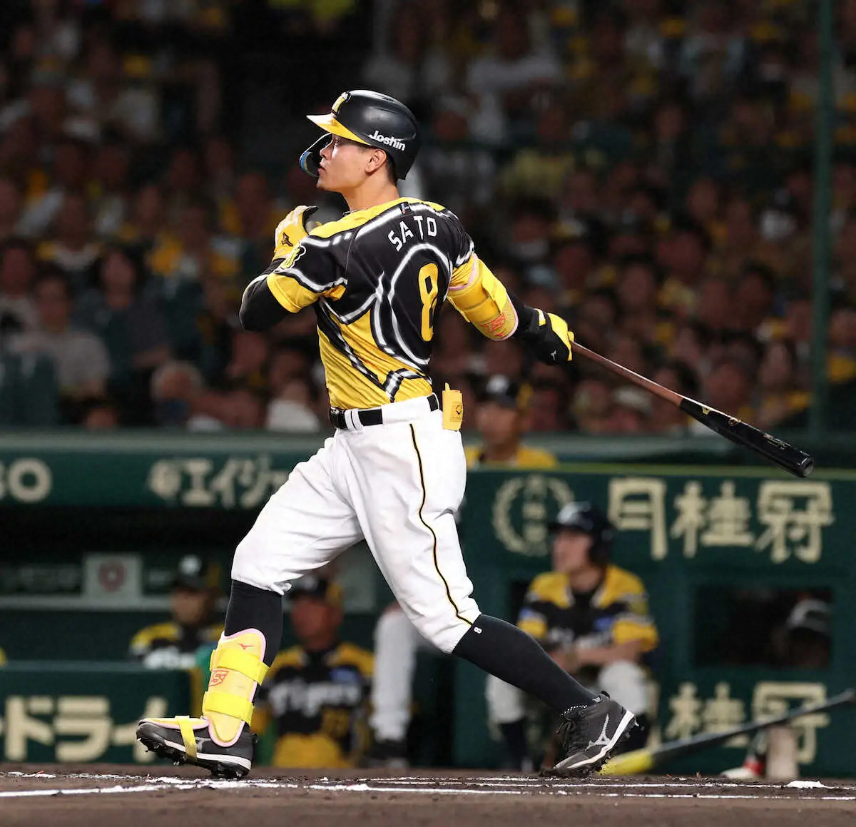 【画像・写真】阪神・佐藤輝が広島・森下から勝ち越しの12号ソロ　チームトップの大山にHR数で並んだ