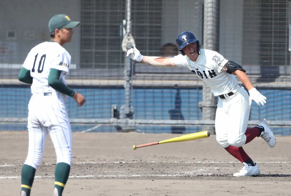 【画像・写真】大阪桐蔭「ゴロで本塁打を打て」西谷監督の助言効いた　サヨナラ打の山田「面白い話で冷静にさせてくれる」