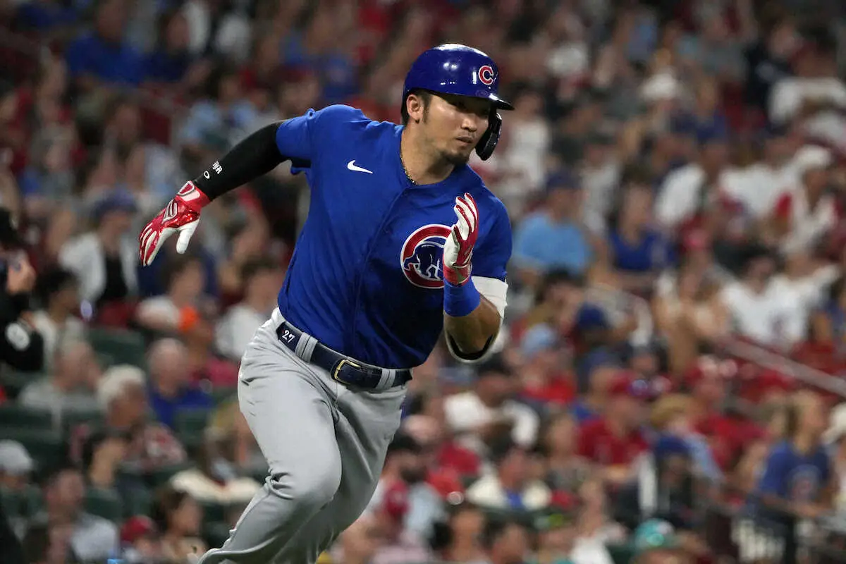 【画像・写真】カブス・誠也　3戦ぶり安打で7連勝貢献「自分のことに必死で、塁に出ようとも考えていなかった」