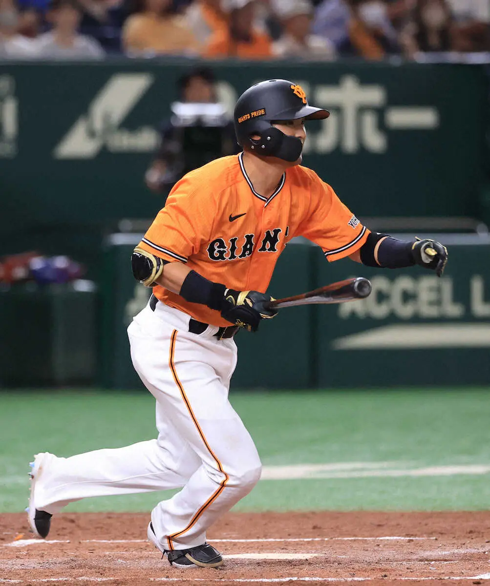 【画像・写真】巨人・吉川　頼もし1番が7戦連続安打「初回に塁に出られることは1番の理想」