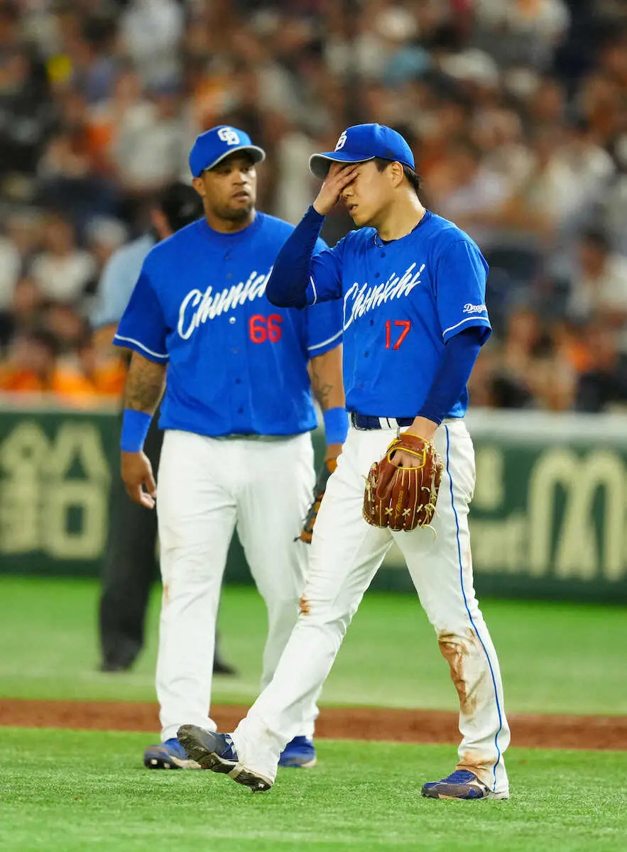 【画像・写真】4連敗の中日、早くも借金20…立浪監督「課題はたくさんあるが、一つずつ解消できるように」