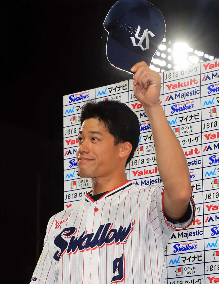 【画像・写真】ヤクルト　故障から復帰の塩見が絶好調　3安打で3連戦12打数7安打　「なんなら1位になっちゃって！」