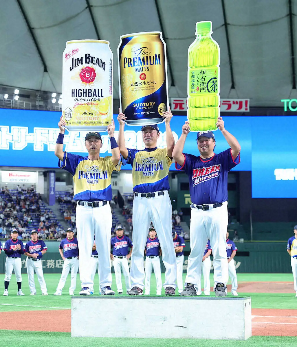 【画像・写真】上原氏“異例”試合中にトレード、両チームで好投しMVP　サントリードリームマッチ2023
