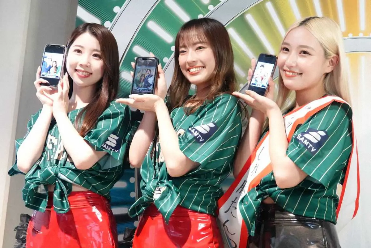 【画像・写真】あの選手とコンビに！　オリックスが「Bs夏の陣2023」の新サービス「AR撮影ブース」を公開