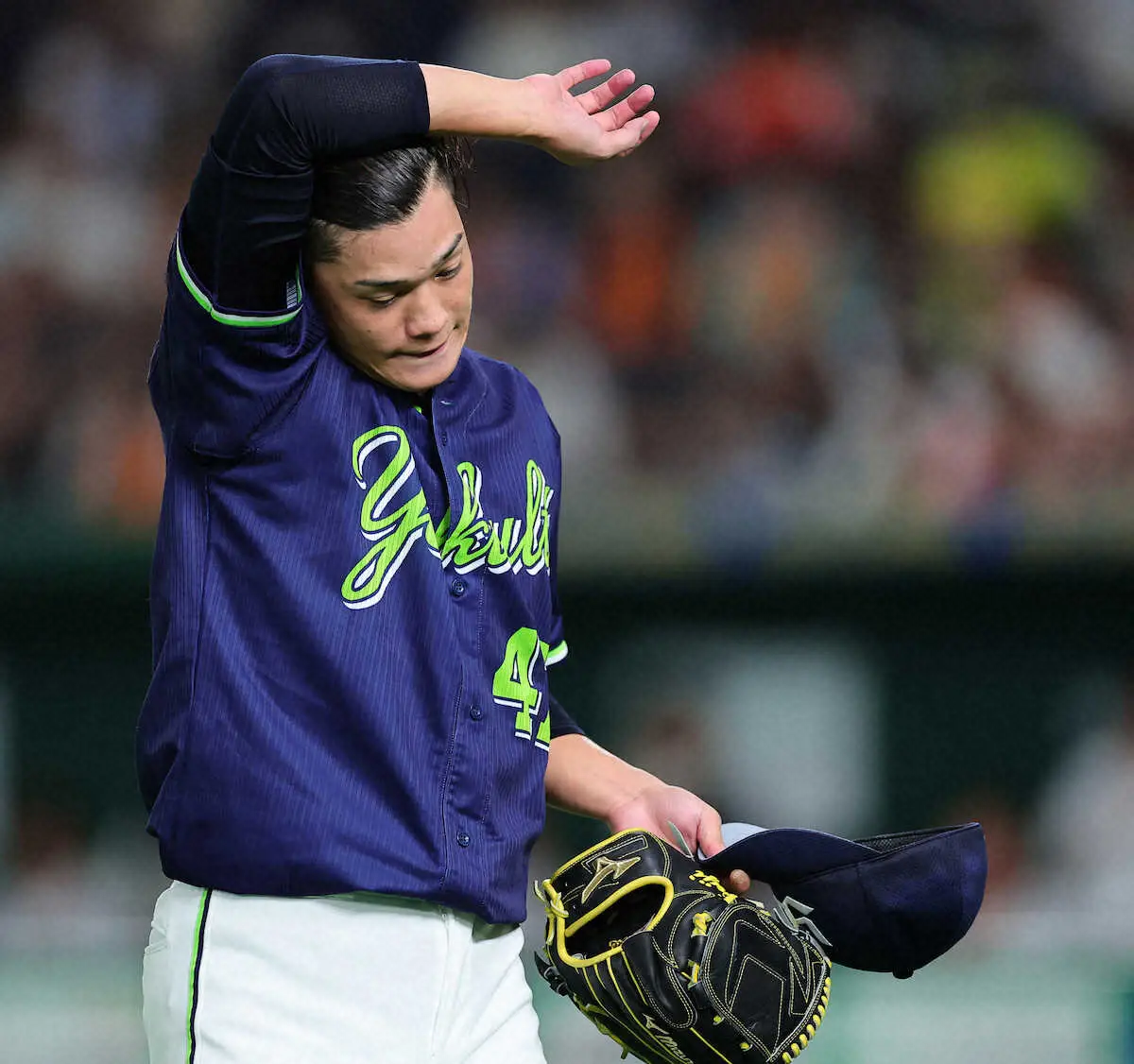 【画像・写真】初球、初球、また初球…　ヤクルト先発高橋は2回まで4被弾で6失点　うち3発が初球を打たれる