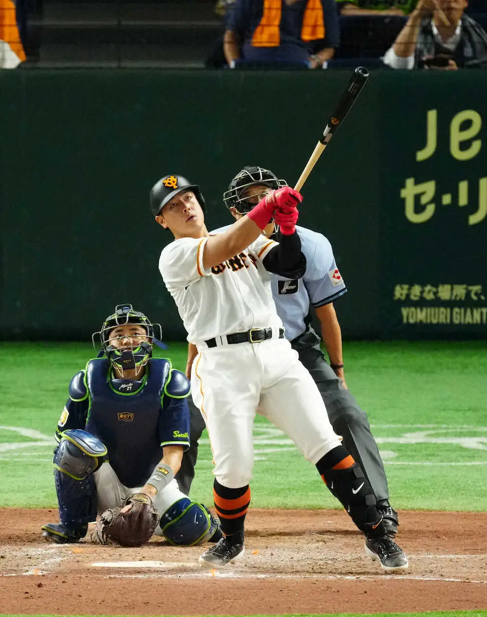 【画像・写真】巨人・岡本和＆坂本　初のアベックマルチ弾　岡本和は23号2ラン、24号ソロで単独2冠返り咲き