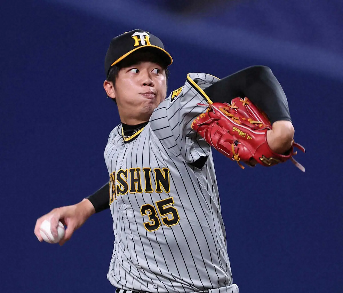 【画像・写真】阪神・才木が降格後初登板で3回完全投球　ウエスタン・中日戦で打者9人に6奪三振　再昇格へ強烈アピール
