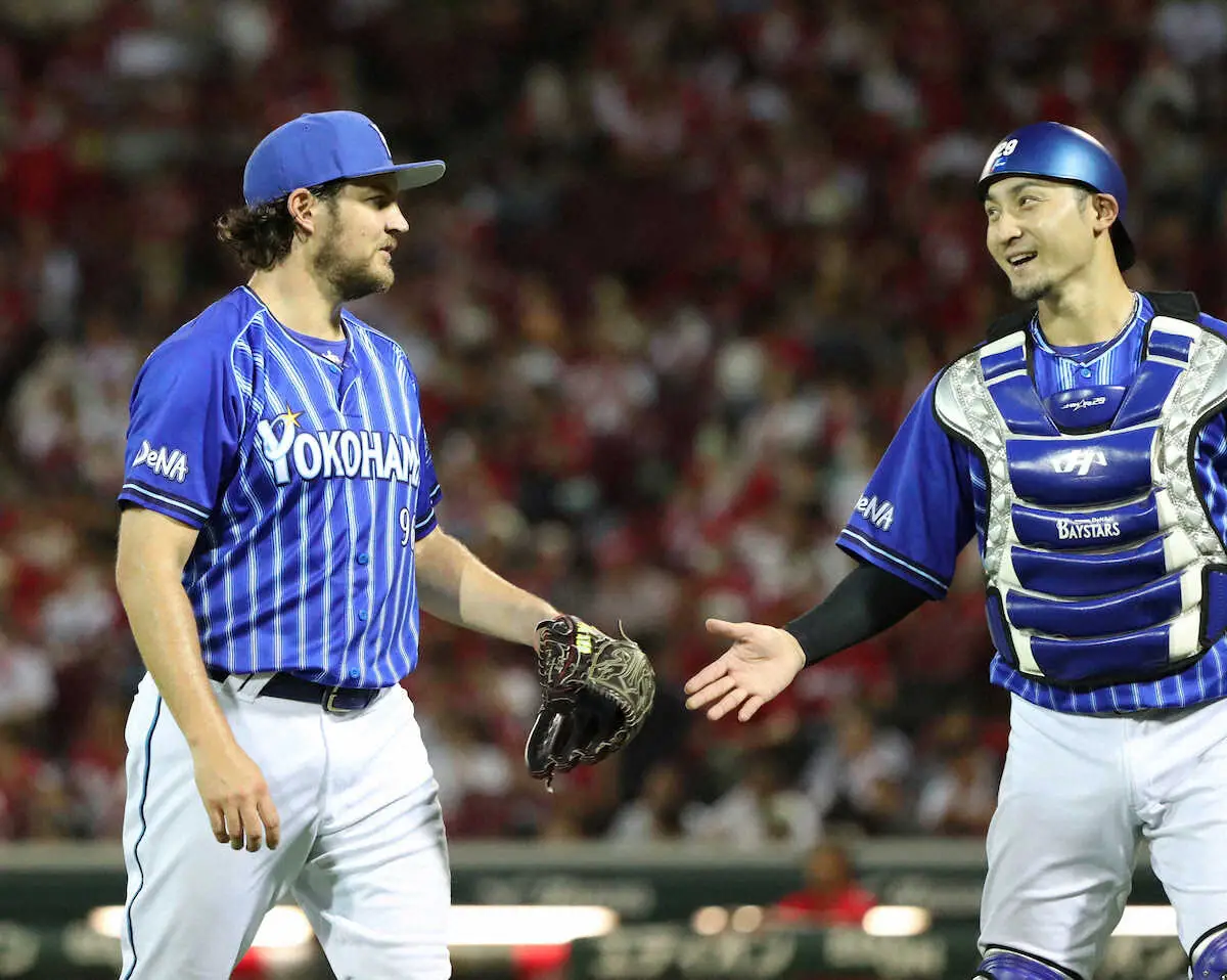 【画像・写真】DeNA・バウアー　圧巻の“19連続アウト”“9回完封”　床田と投手戦…0―0延長10回もマウンドに