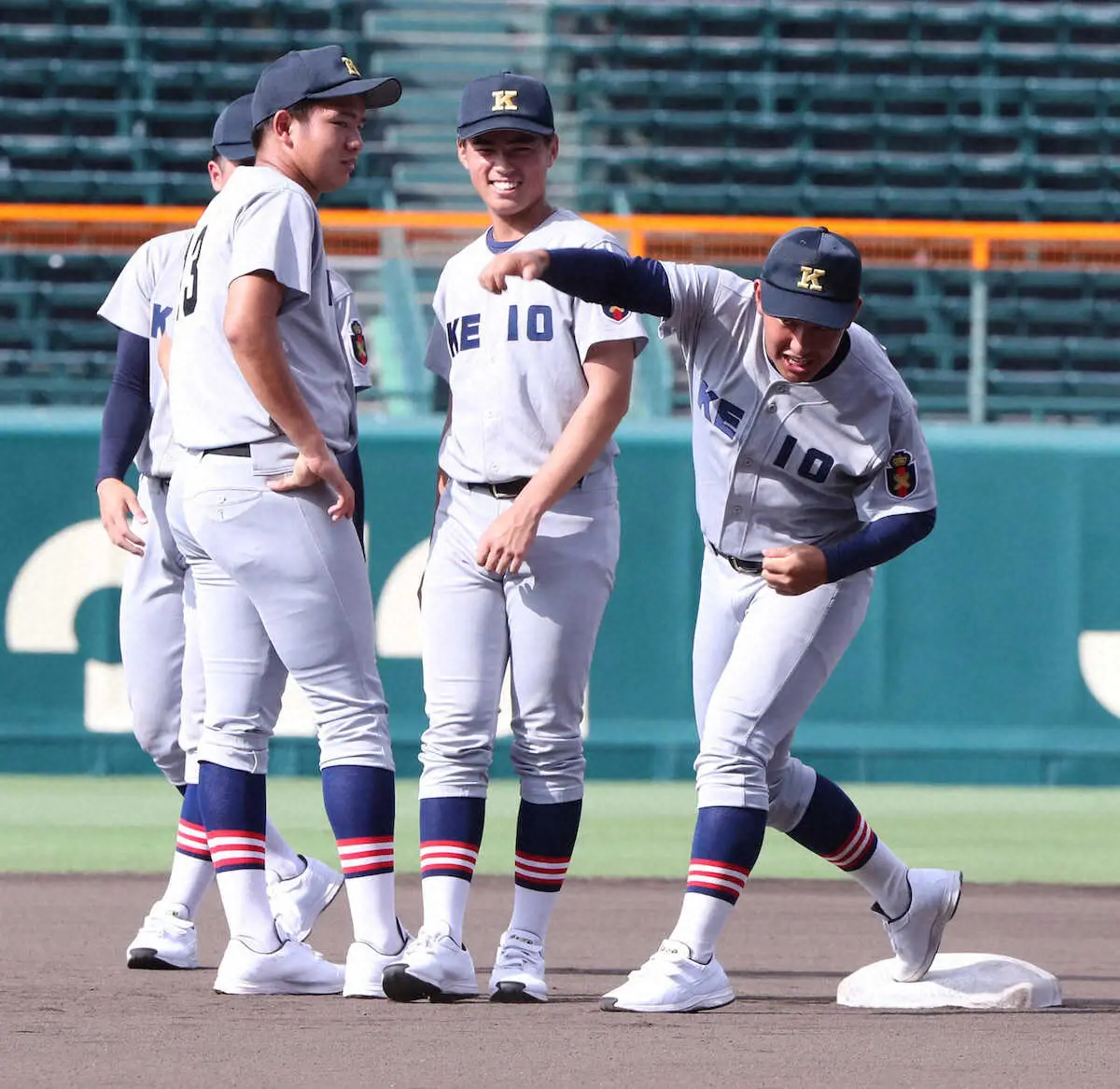【画像・写真】慶応　清原Jr勝児「絶対に日本一」　第6日第3試合で母の故郷・福井代表の北陸と対戦