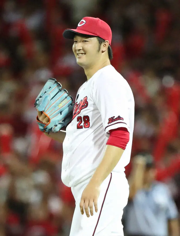 【画像・写真】広島・床田　9回無失点の力投で「1年前の悪夢」払拭　バウアーと互角の投げ合い　防御率でリーグ首位浮上