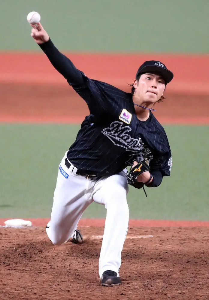 【画像・写真】ロッテ・森　5日楽天戦に先発「リベンジという形で一生懸命投げたい」