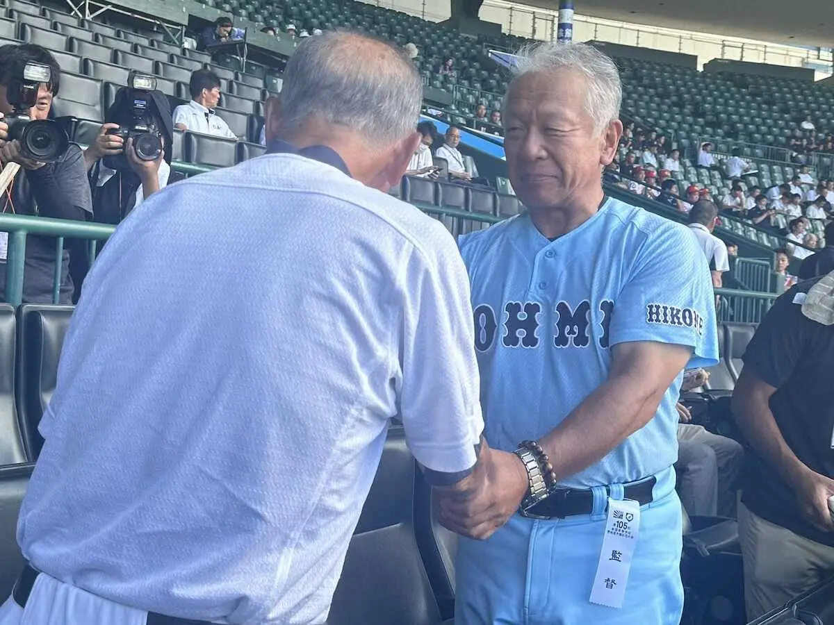 【画像・写真】注目の名将対決を前に褒め合い！大垣日大・阪口監督「隙がない」　近江・多賀監督「阪口先生を本当に尊敬」