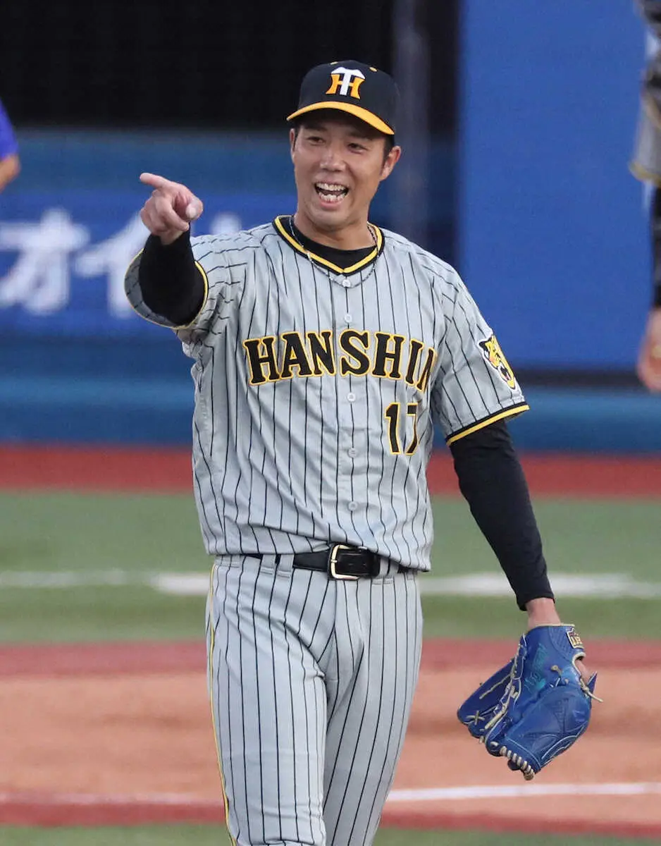 【画像・写真】ゴロ魔神からゲッツー魔神に！阪神・青柳、愛妻誕生日で「意地でも勝ちたかった」今季4勝は全てDeNA