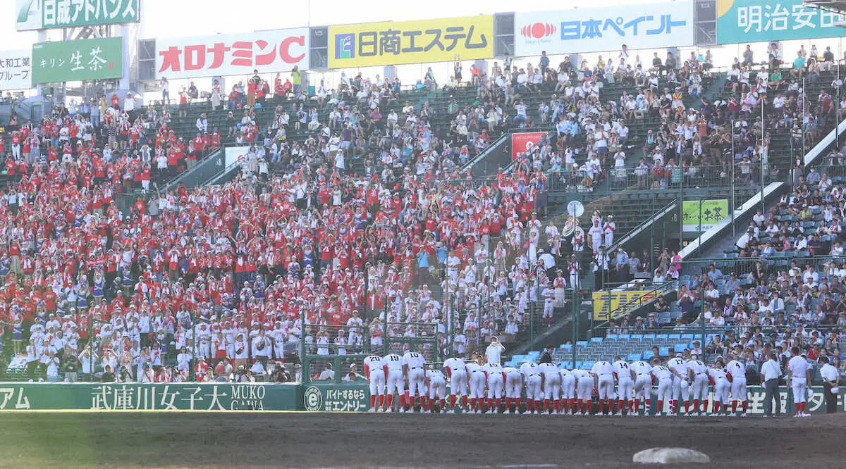 【画像・写真】【甲子園】初出場の共栄学園・原田監督「流れや作戦すべてで後手、後手に」常連校の聖光学院に完敗