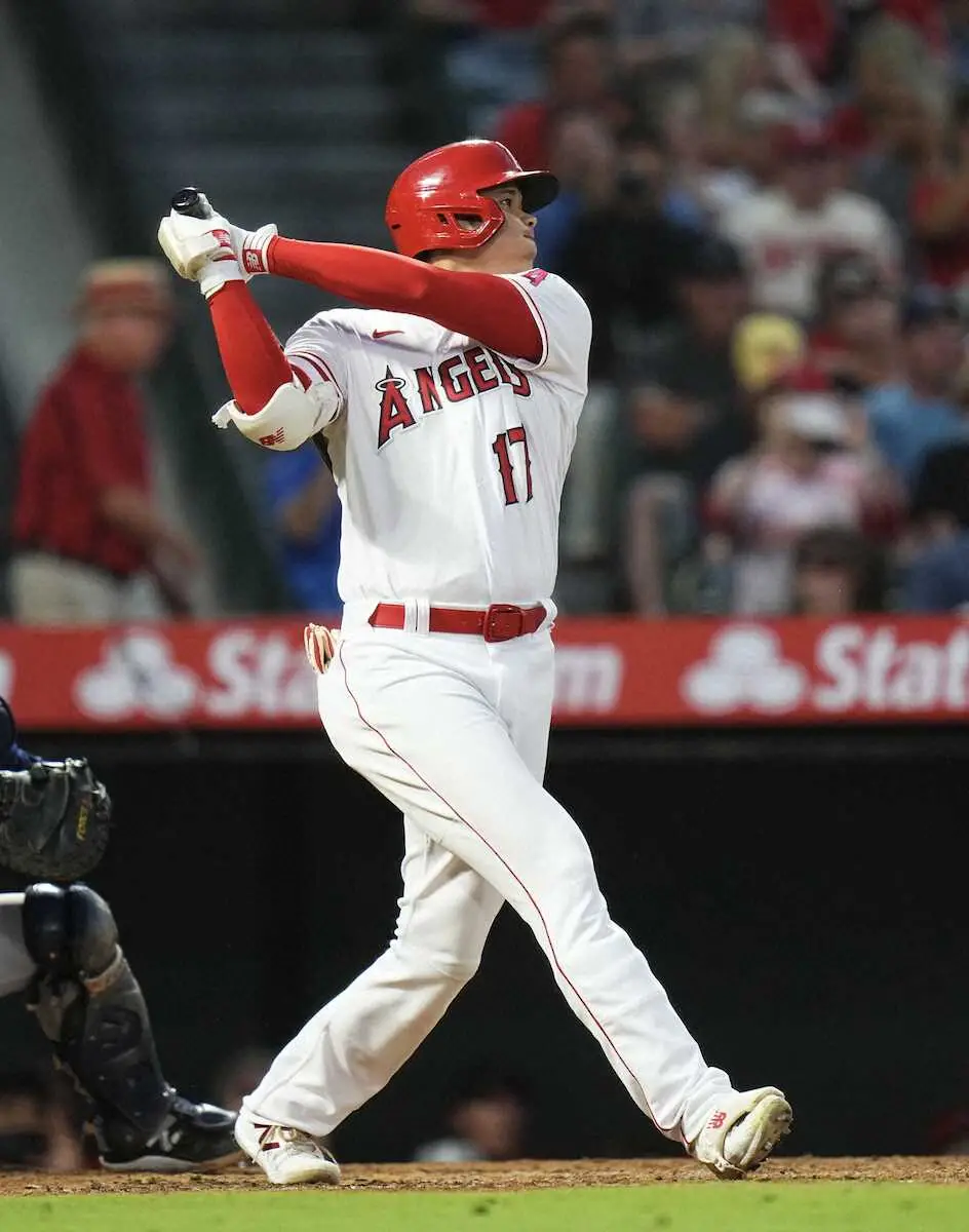 【画像・写真】エンゼルス・大谷　9戦連続安打もWC争い後退5差…痛恨4連敗に指揮官「全てはまだ目の前にある」