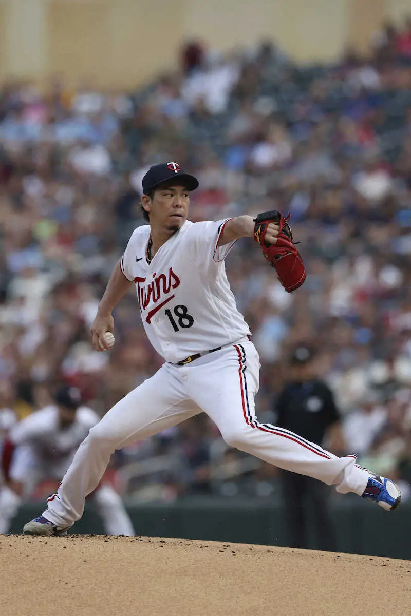 【画像・写真】ツインズ・前田健太が3勝目　6回2安打1失点の好投　メジャー通算900奪三振も達成