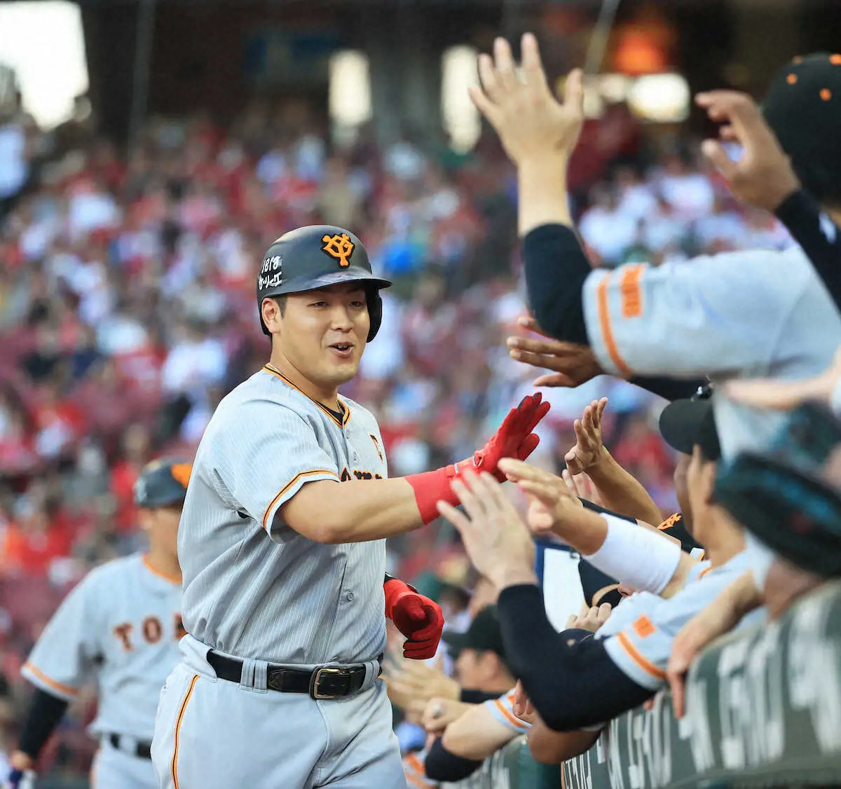 【画像・写真】巨人・岡本和真　王、松井に続く6年連続30号にも「謙虚に頑張っていきたいなと思います」驚異の5戦8発