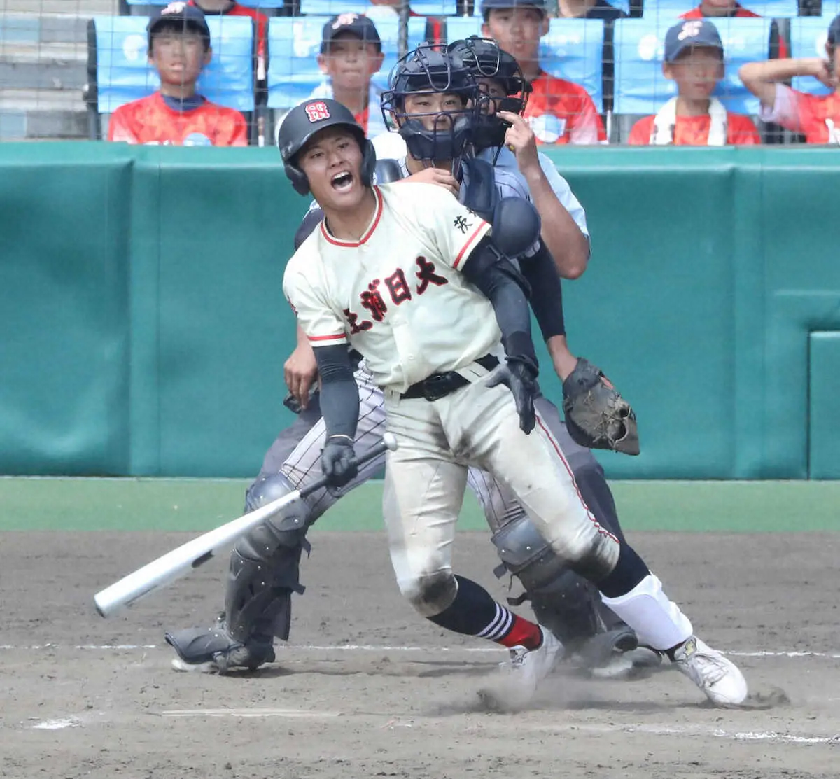 【画像・写真】土浦日大　開幕戦史上初の延長タイブレーク制した　10回に一挙6得点