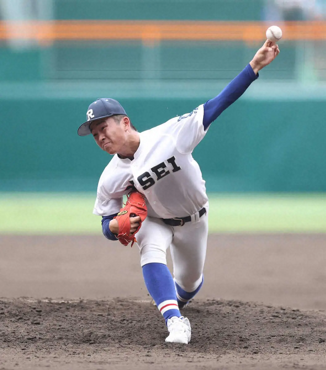 【画像・写真】【甲子園】履正社・増田、7回無失点投球に「ストライク先行で勝負することができた」