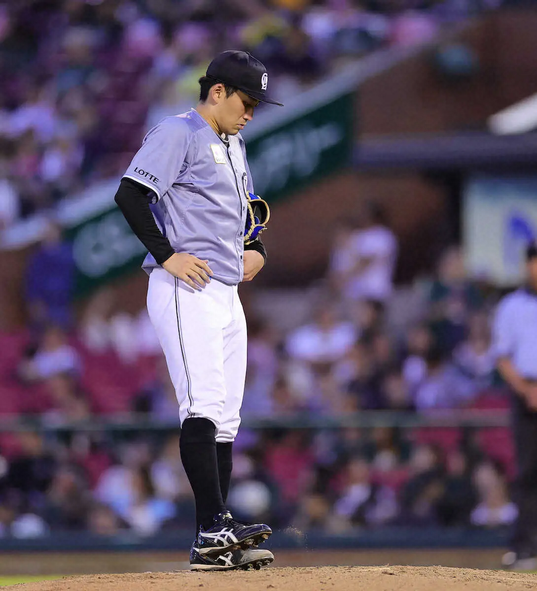 【画像・写真】ロッテ・小島「自分の仕事はできた」　123球粘投も実らず…7回2失点で4敗目