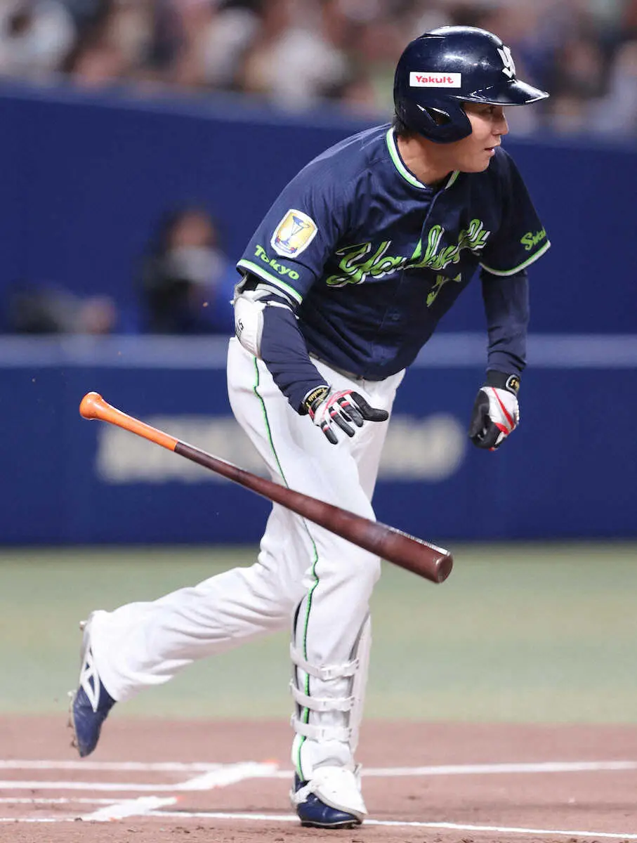 【画像・写真】ヤクルト・川端　昨年6月24日以来のスタメンで連敗ストップ打　「粘って食らいつこうと」