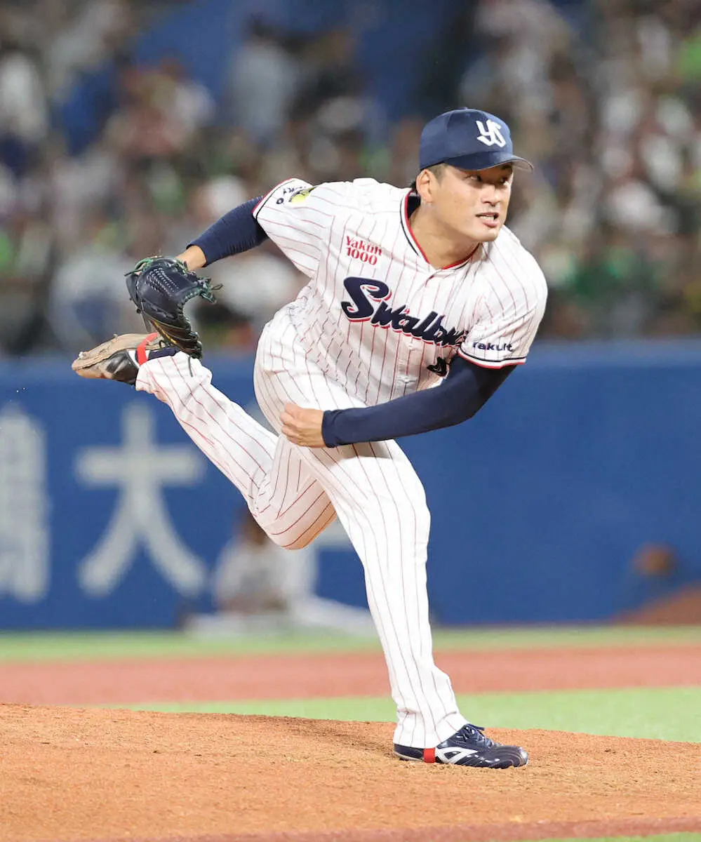 【画像・写真】ヤクルト左腕・山本プロ2勝目　同点にされるも広島・秋山のバットをへし折りピンチ脱出「感謝しかない」
