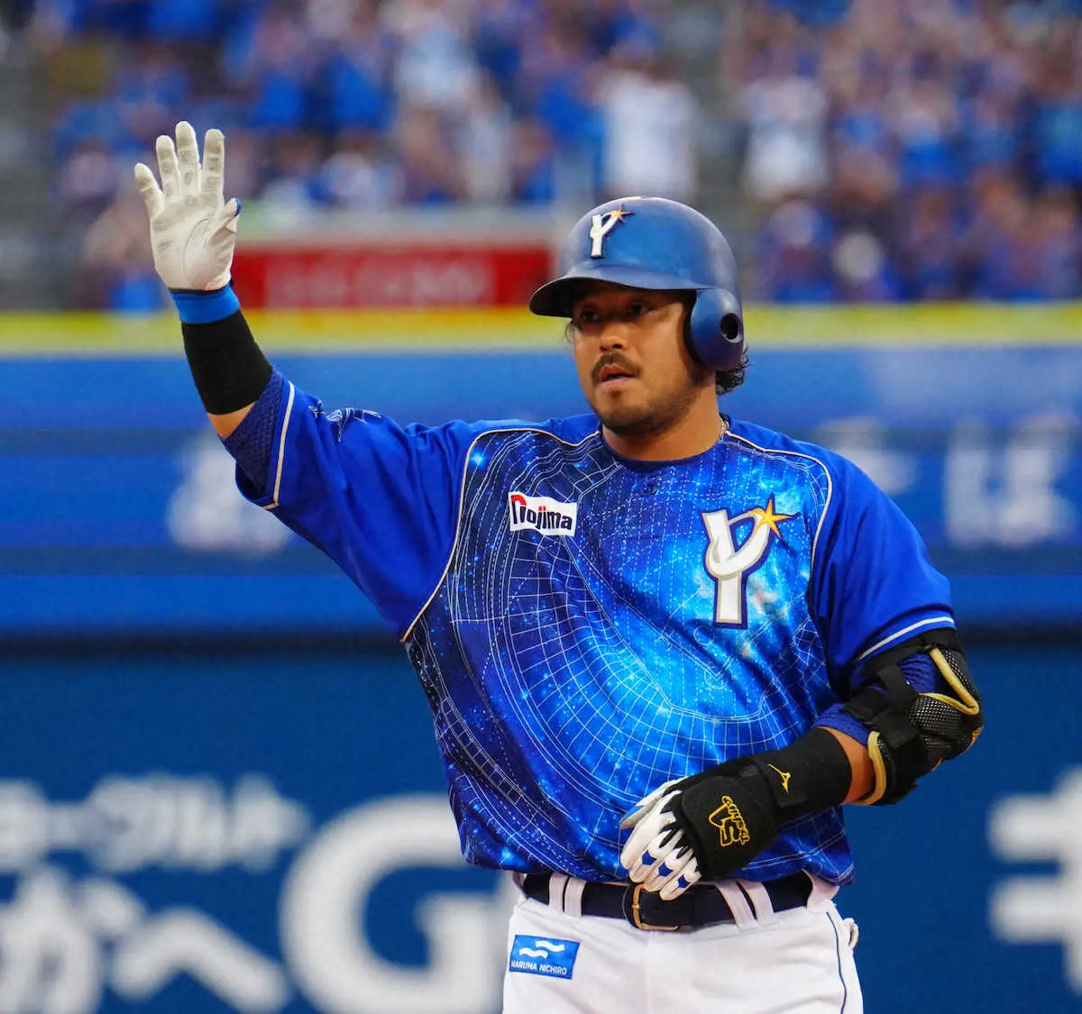 【画像・写真】DeNA・バウアーまた快投！7回無失点で8勝目の権利持ち降板　打線も牧の3連続適時打など強力援護8点