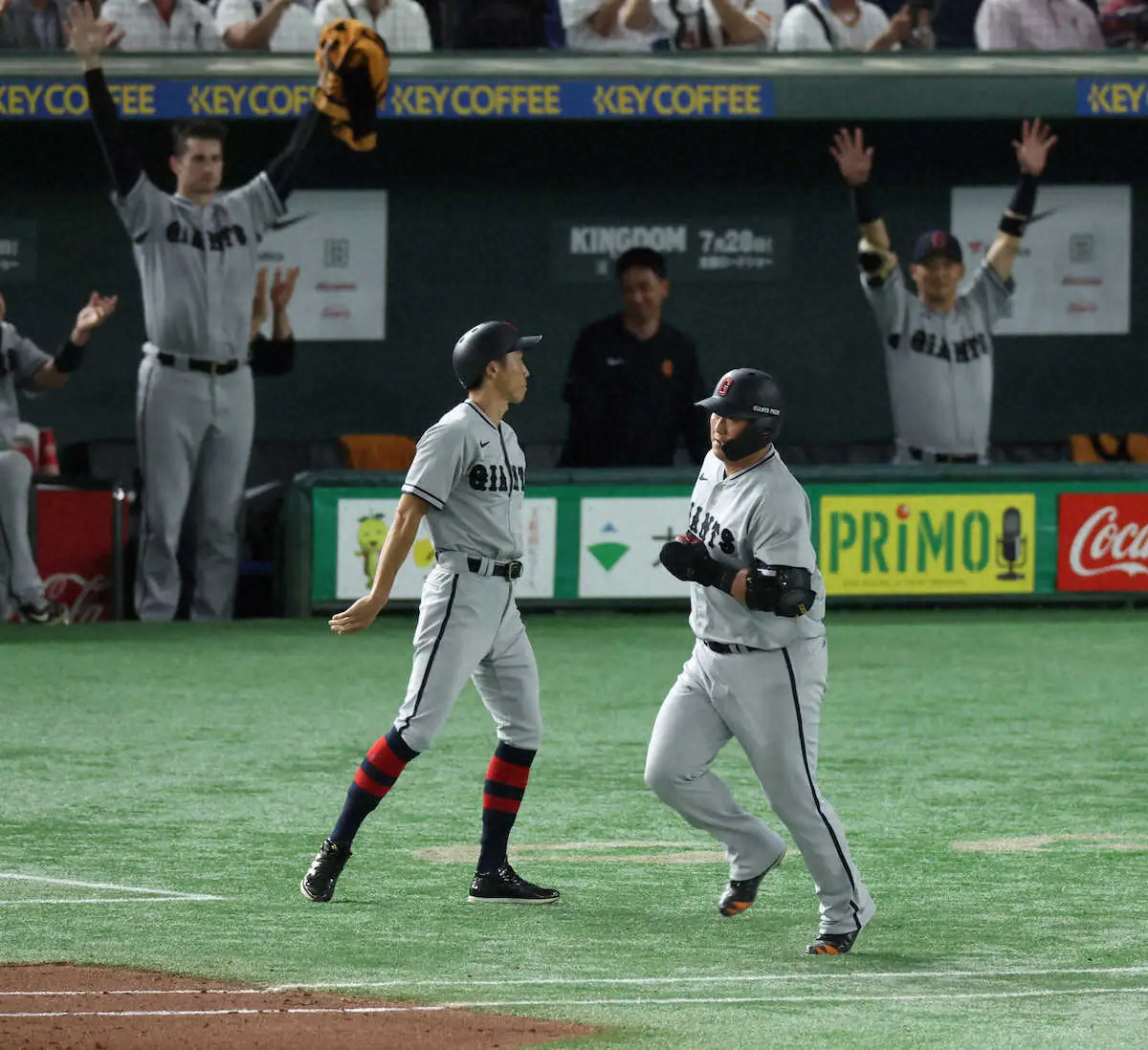 【画像・写真】巨人グリフィン　7回1失点好投も6勝目ならず　中田翔逆転2ラン直後、鈴木康が同点弾浴びる