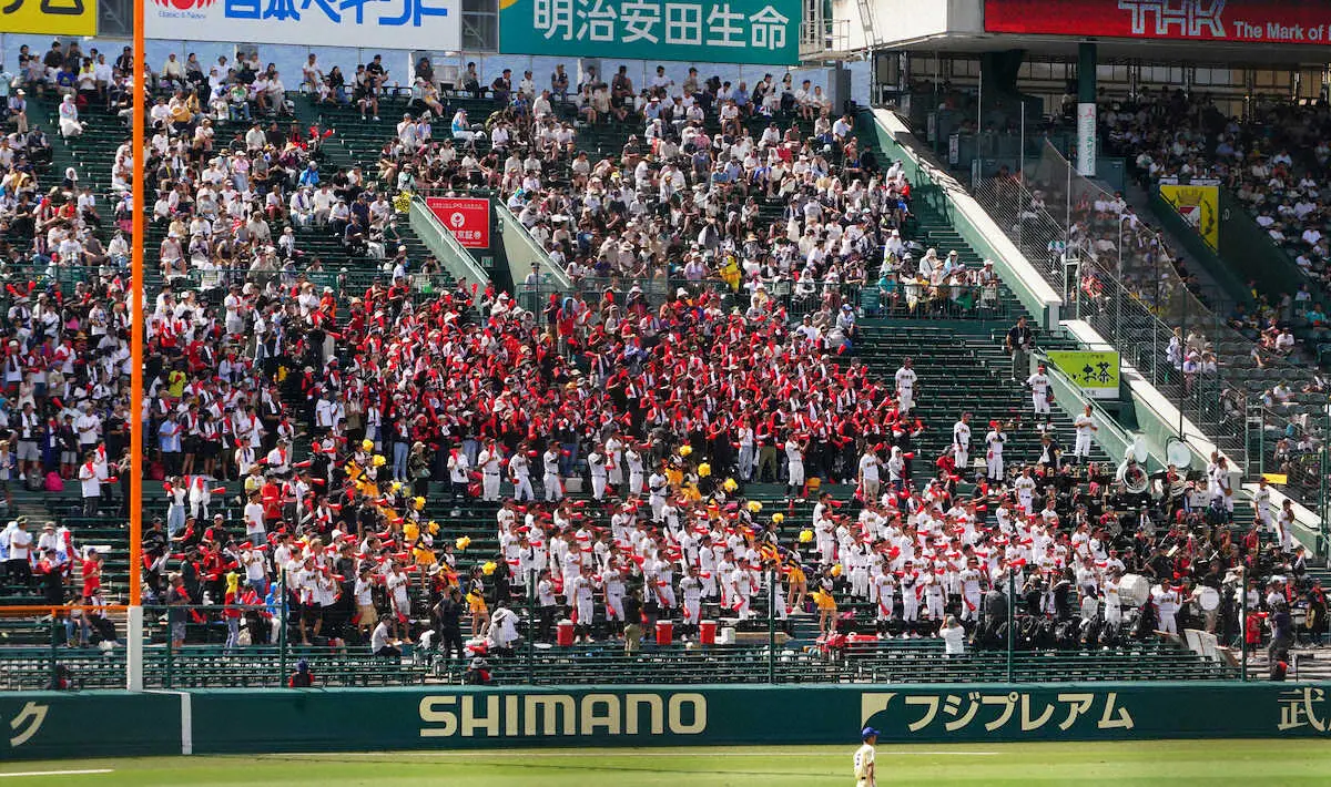 【画像・写真】【甲子園】創成館のご当地曲はVファーレン長崎のチャンテ!初回2得点を後押し「V-ROAD流れて感動」