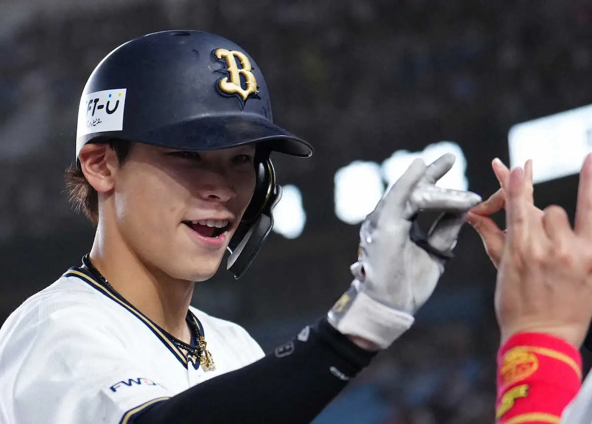 【画像・写真】オリ・中川圭が止まらない！　初の2桁10号含む4安打4打点5出塁　サイクル逃すも「僕的には良かった」