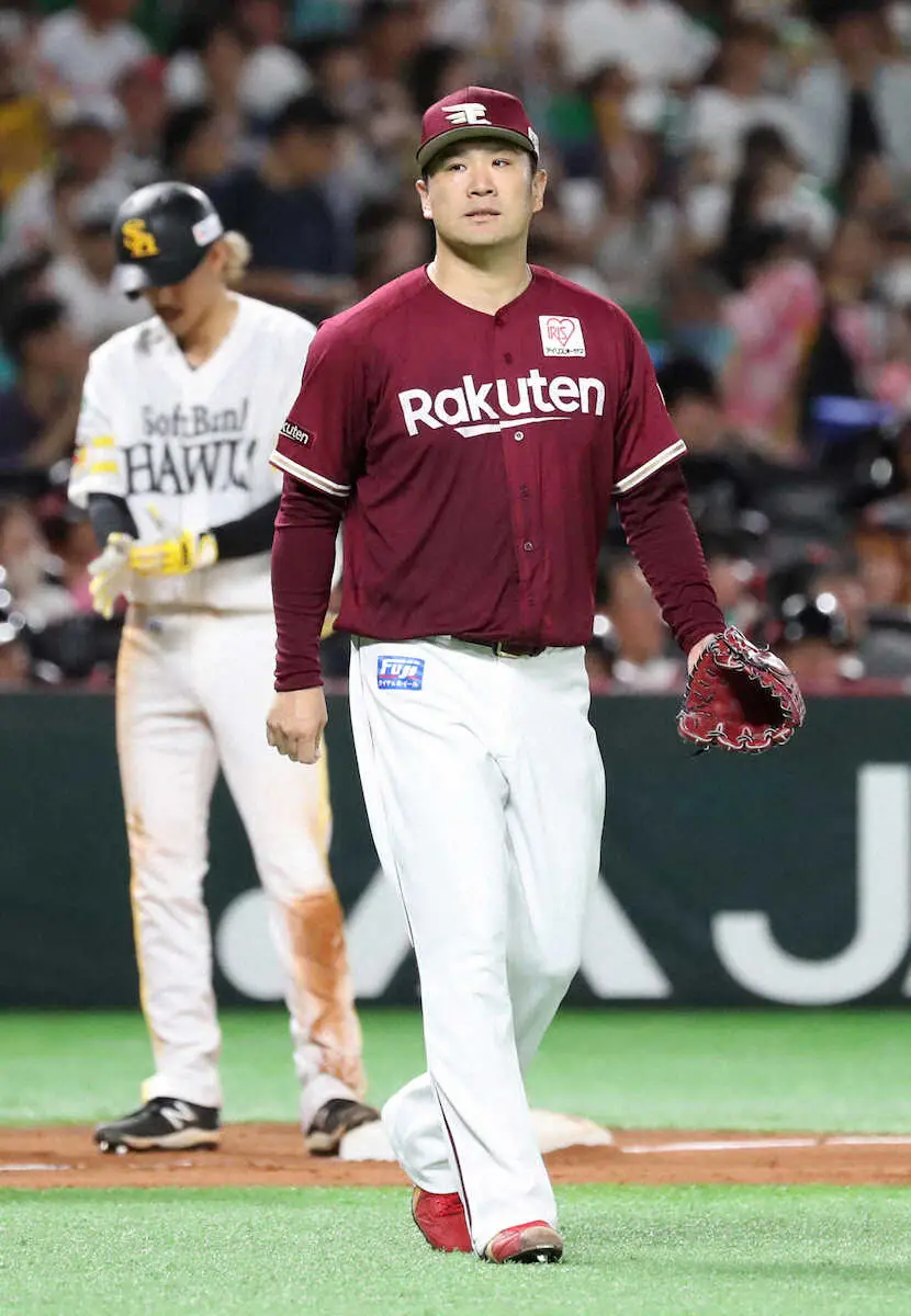 【画像・写真】楽天・田中将が6回途中降板…最近5試合○●○●○→この日は6失点を喫す