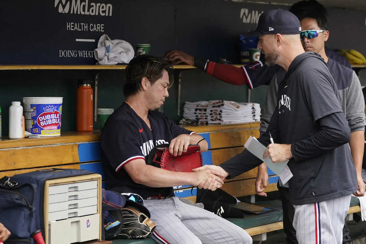 【画像・写真】ツインズ・前田健太　6回1失点と試合つくるも味方の援護なく7敗目