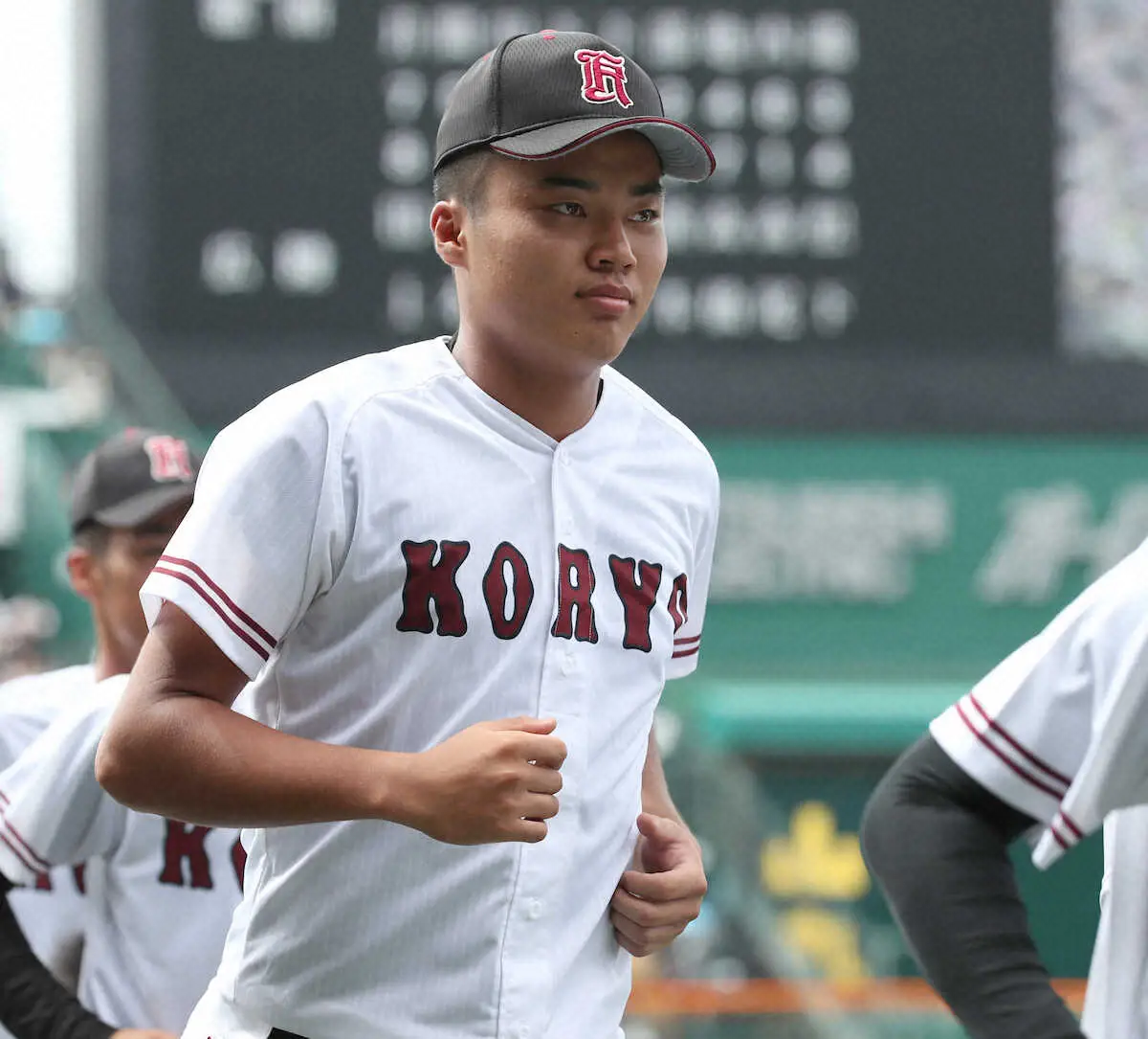 【画像・写真】【甲子園】“広陵のボンズ”真鍋慧　夏の甲子園初安打！初回の第1打席に左前打