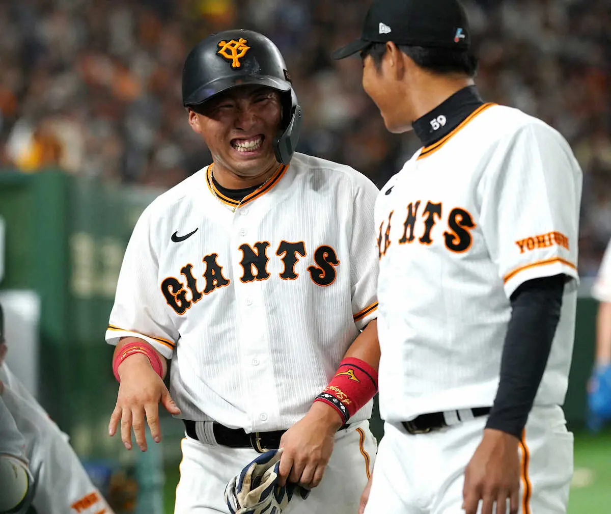 【画像・写真】おめでとう！巨人ドラ1浅野翔吾が待望プロ初安打　松井、坂本、岡本和のプロ初安打は…