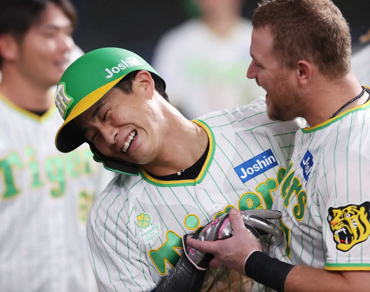 【画像・写真】阪神　ロード最長8連勝でリーグ最速60勝到達！8回糸原が決勝打　またも日替わりヒーロー出現