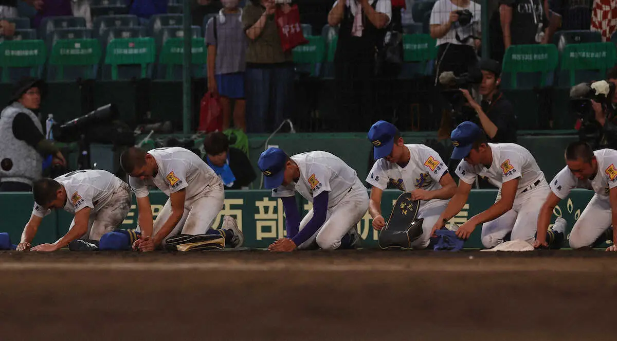 【画像・写真】【甲子園】聖光学院　昨夏に続きまた仙台育英の壁…斎藤監督「得点力不足」