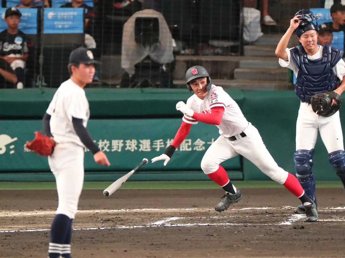 【画像・写真】【甲子園】劇的幕切れ！おかやま山陽　延長タイブレーク逆転サヨナラで3回戦進出
