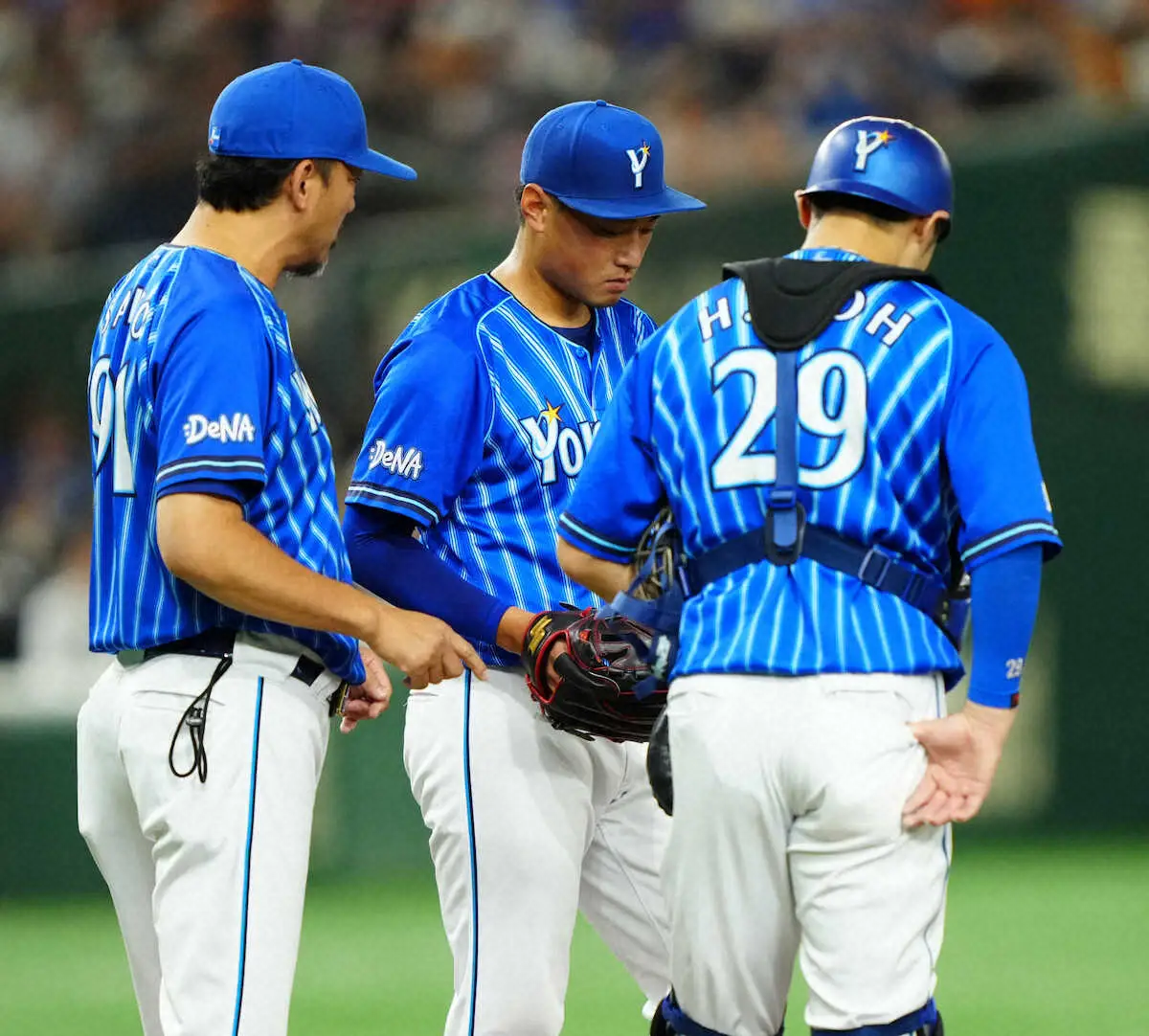 【画像・写真】DeNA・石田　猛省初回6失点…1回2/3で降板に三浦監督「コースも高さも全部甘かった」