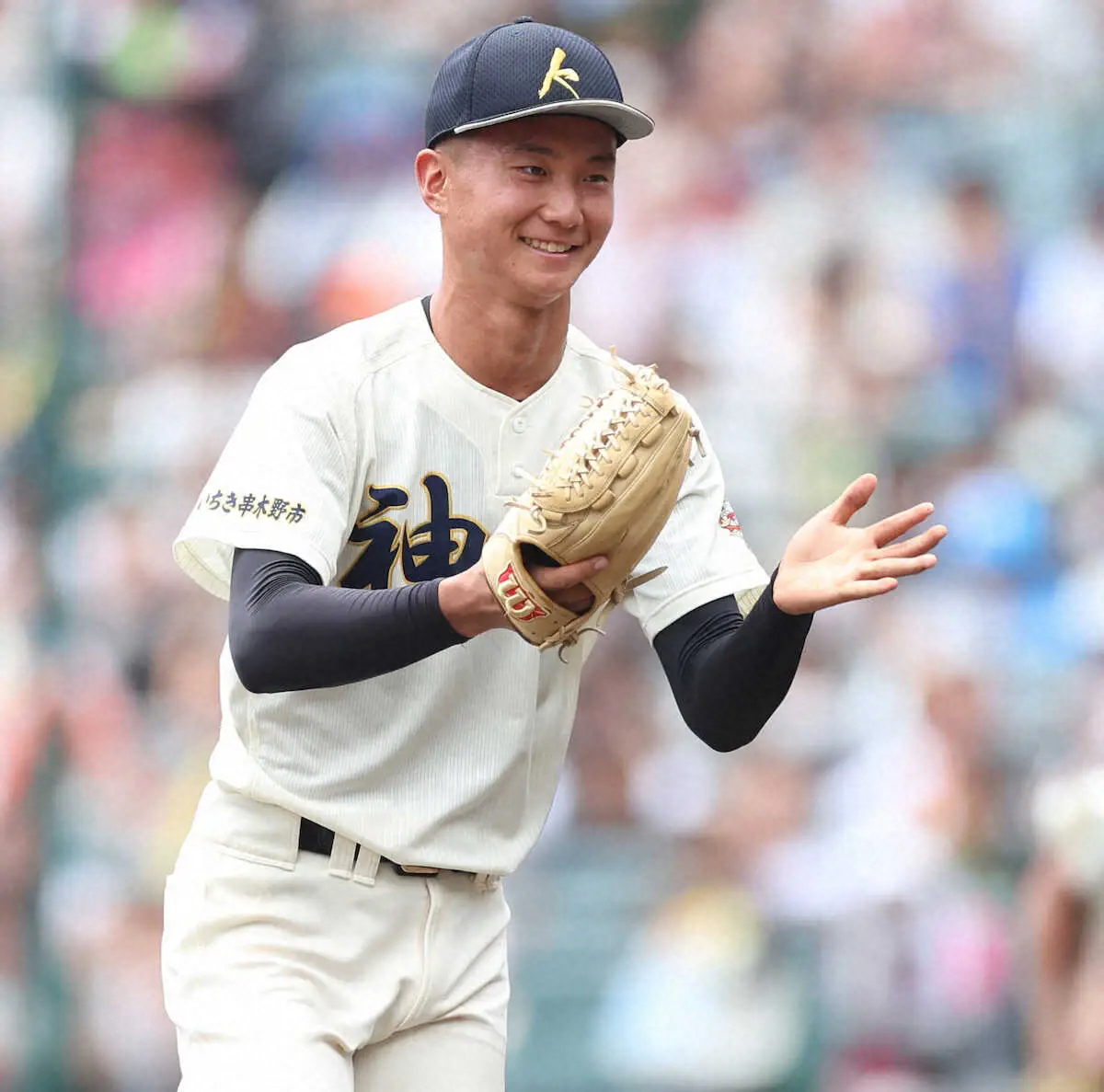 【画像・写真】神村学園の背番号10黒木好救援　女手一つで育ててくれた母に「感謝しかない。恩返しができるように」