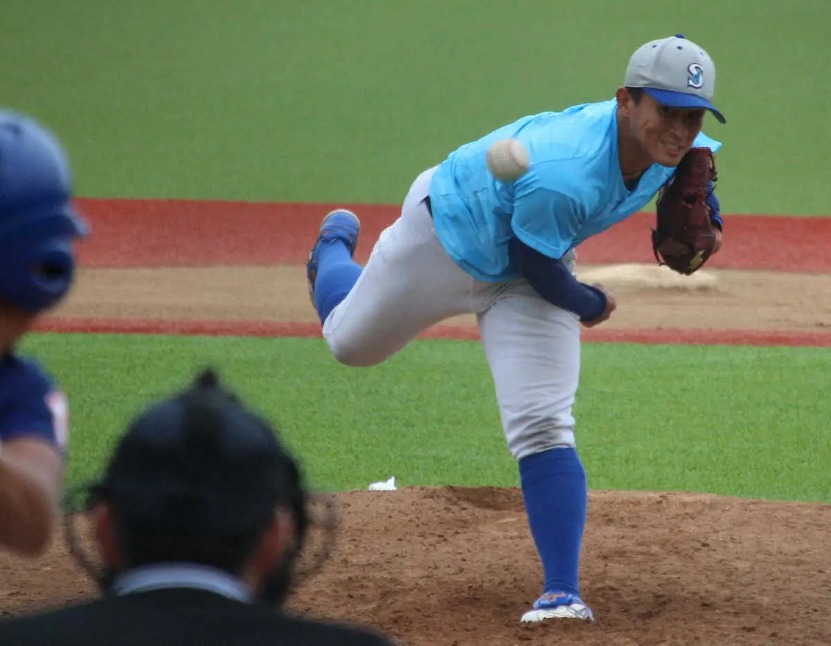 【画像・写真】西部ガスが九州六大学リーグ選抜と交流戦　3―1で接戦制す