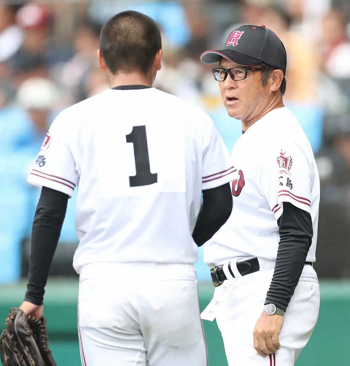 【画像・写真】【甲子園】広陵・中井監督「簡単には勝てない」　優勝候補の慶応戦へ　相手エース小宅も警戒