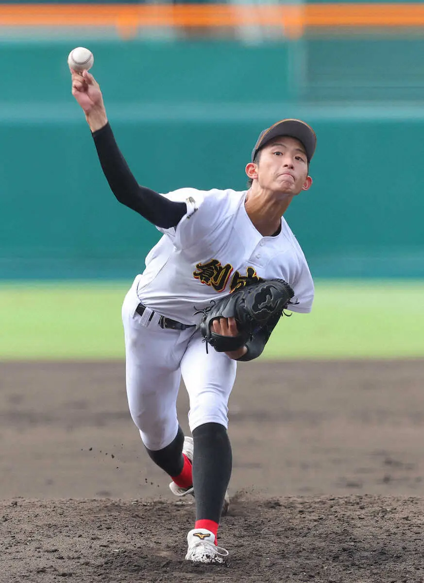 【画像・写真】【甲子園】創成館、8強ならず…奮闘のエース福盛、投げ合いに「幸せでした」