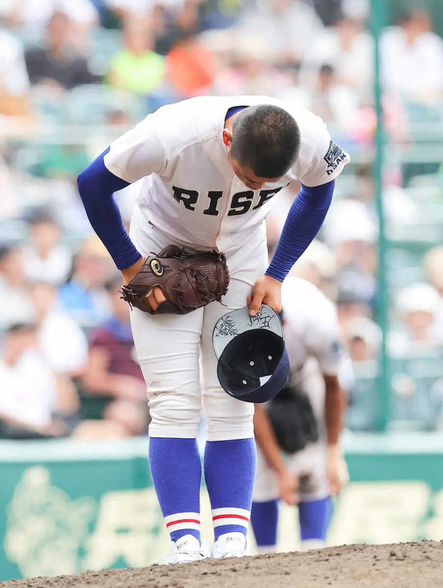 【画像・写真】【甲子園】履正社は王者・仙台育英から今夏初めてリード奪うも惜敗　甲子園の土持ち帰らず